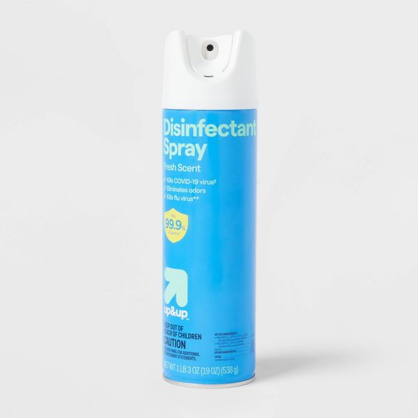 Disinfectant Spray – Fresh Scent by up&up - Non-toxic Household Cleaning Products product rated STOP by Million Marker, free from BPA, phthalates, and parabens