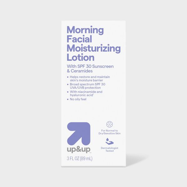 Morning Facial Moisturizing Lotion SPF 30 by up&up - Non-toxic Facial Care product rated STOP by Million Marker, free from BPA, phthalates, and parabens