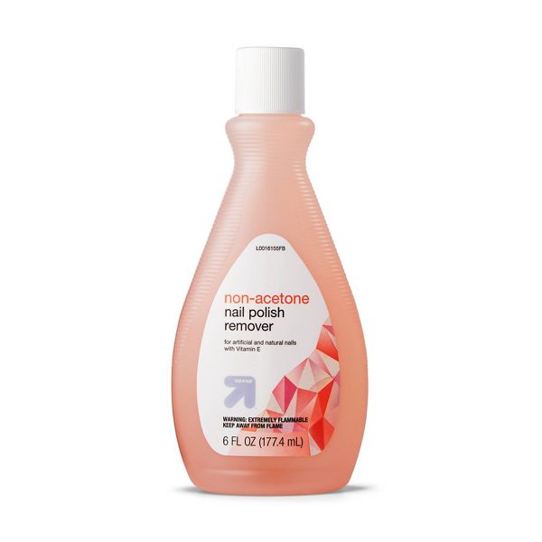Non-Acetone Nail Polish Remover by up&up - Non-toxic Nail Products product rated STOP by Million Marker, free from BPA, phthalates, and parabens