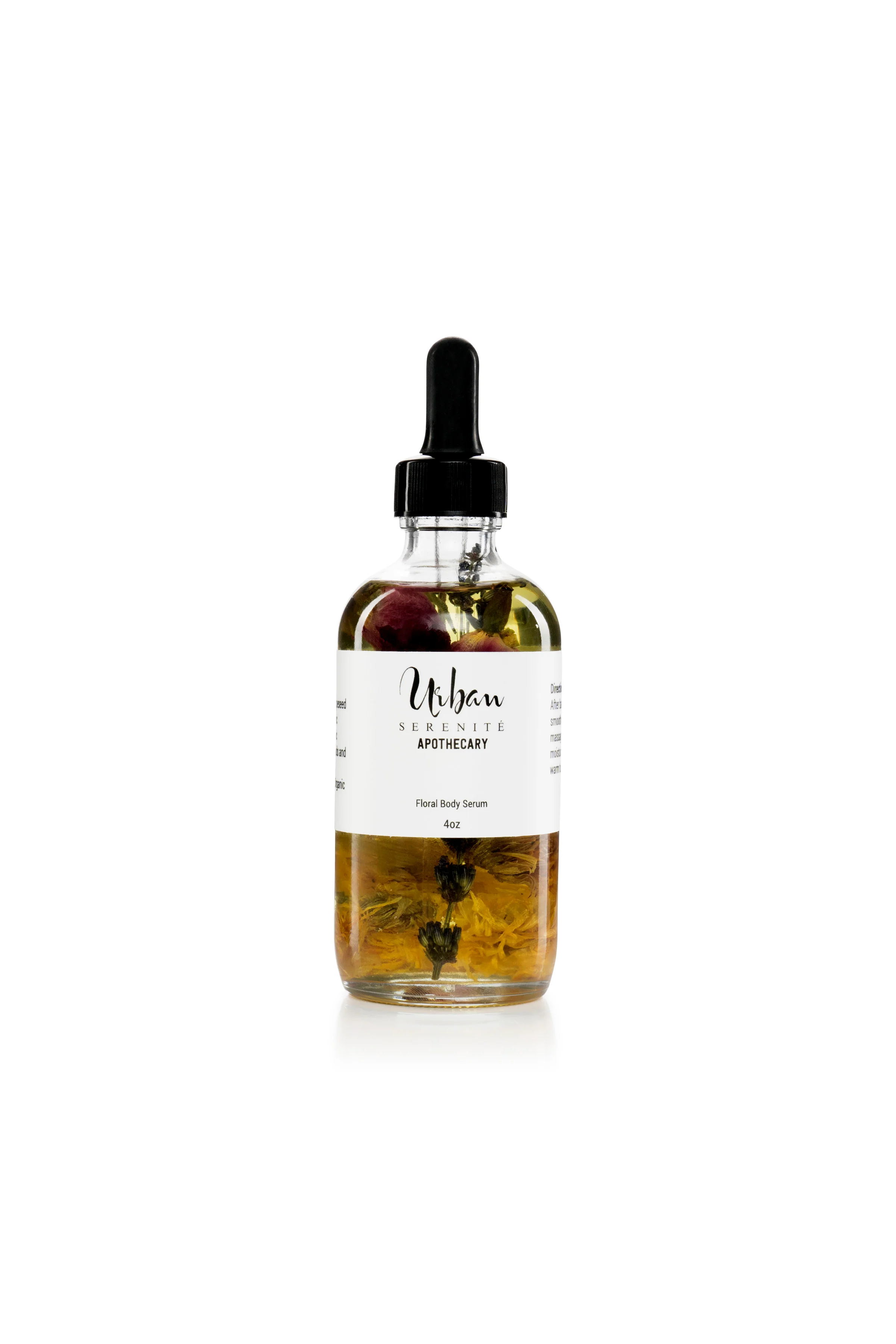 Floral Body Serum by Urban Serenite - Non-toxic, SLOW rated product free from harmful chemicals