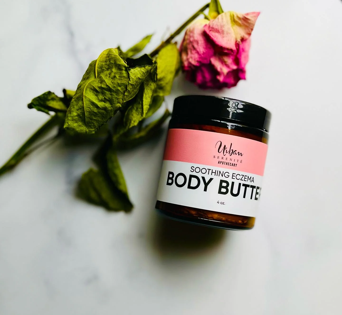 Soothing Eczema Body Butter by Urban Serenite - Non-toxic Body Oils, Butters + lotions product rated SLOW by Million Marker, free from BPA, phthalates, and parabens