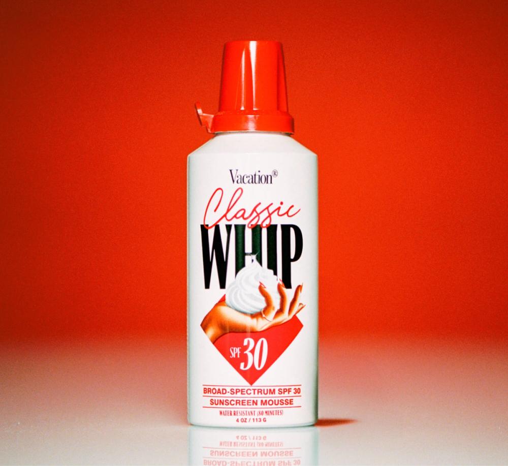 Classic Whip SPF 30 Sunscreen Mousse by Vacation - Non-toxic, STOP rated product free from harmful chemicals