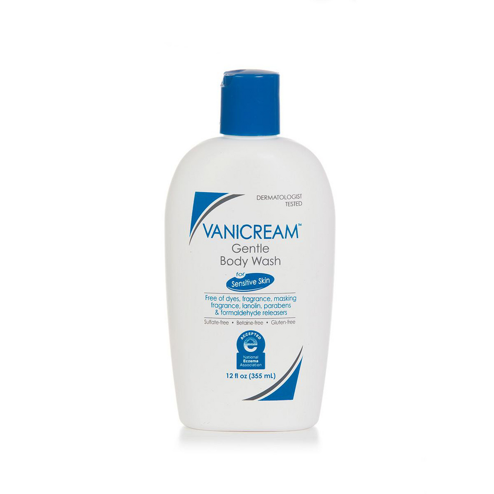 Gentle Body Wash For Sensitive Skin by VANICREAM - Non-toxic, SLOW rated product free from harmful chemicals