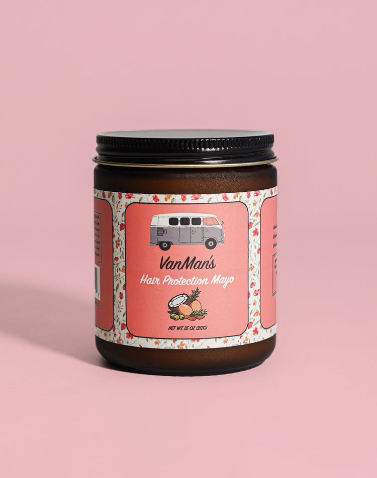 Hair Protection Mayo by VanMan's - Non-toxic, SLOW rated product free from harmful chemicals