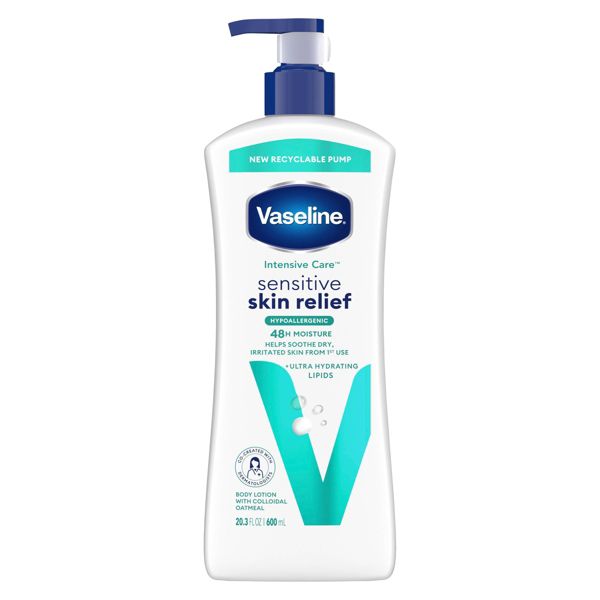 Intensive Care Sensitive Skin Relief Lotion by Vaseline - Non-toxic, STOP rated product free from harmful chemicals