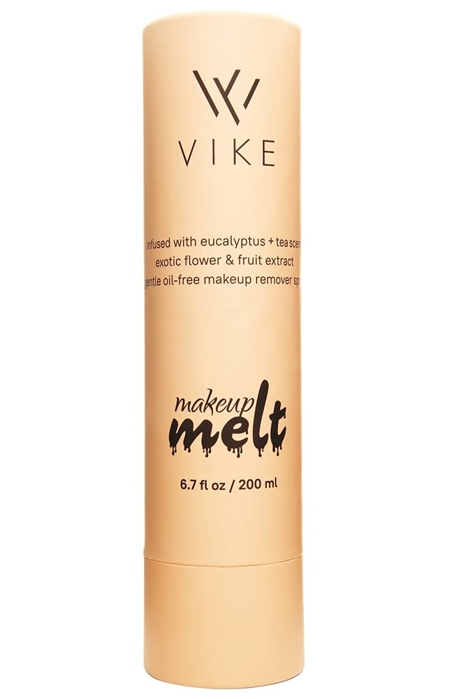Makeup Melt Makeup Remover Spray by VIKE - Non-toxic Facial Care product rated STOP by Million Marker, free from BPA, phthalates, and parabens