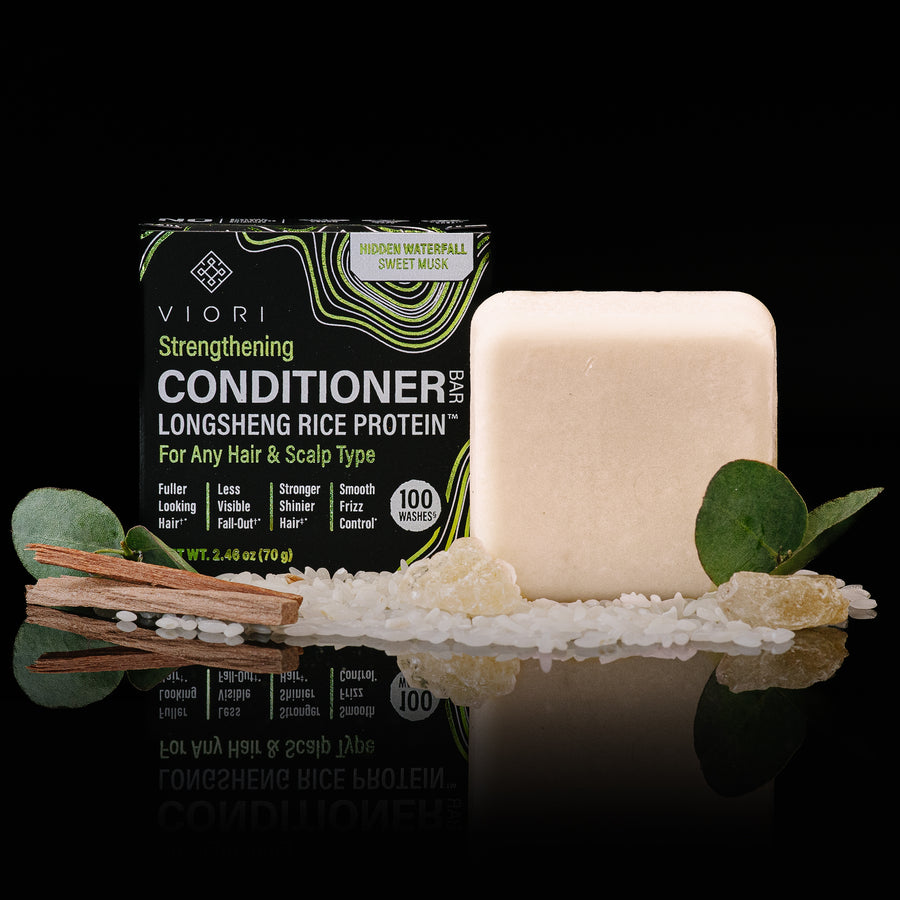 Strengthening Conditioner Bar - Hidden Waterfall by VIORI - Non-toxic, SLOW rated product free from harmful chemicals