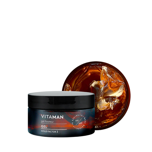 Gel by VITAMAN - Non-toxic Hair Styling + Treatment product rated SLOW by Million Marker, free from BPA, phthalates, and parabens