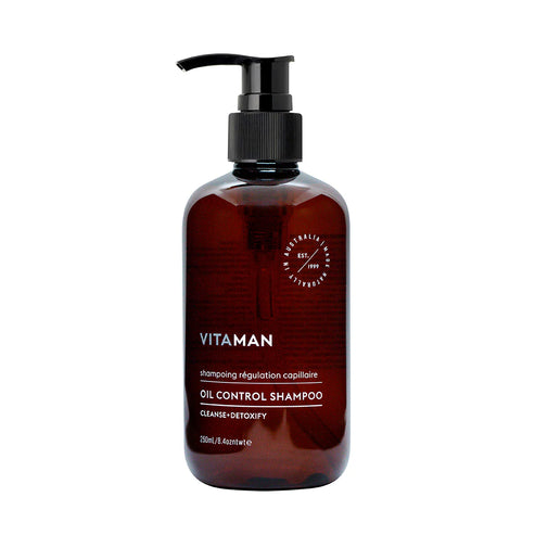 Oil Control Shampoo by VITAMAN - Non-toxic, SLOW rated product free from harmful chemicals