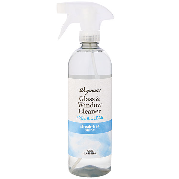 Glass & Window Cleaner – Free & Clear by Wegmans - Non-toxic Household Cleaning Products product rated SLOW by Million Marker, free from BPA, phthalates, and parabens