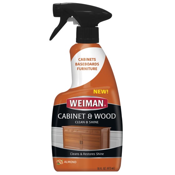 Cabinet & Wood Clean & Shine - Almond by WEIMAN - Non-toxic, STOP rated product free from harmful chemicals