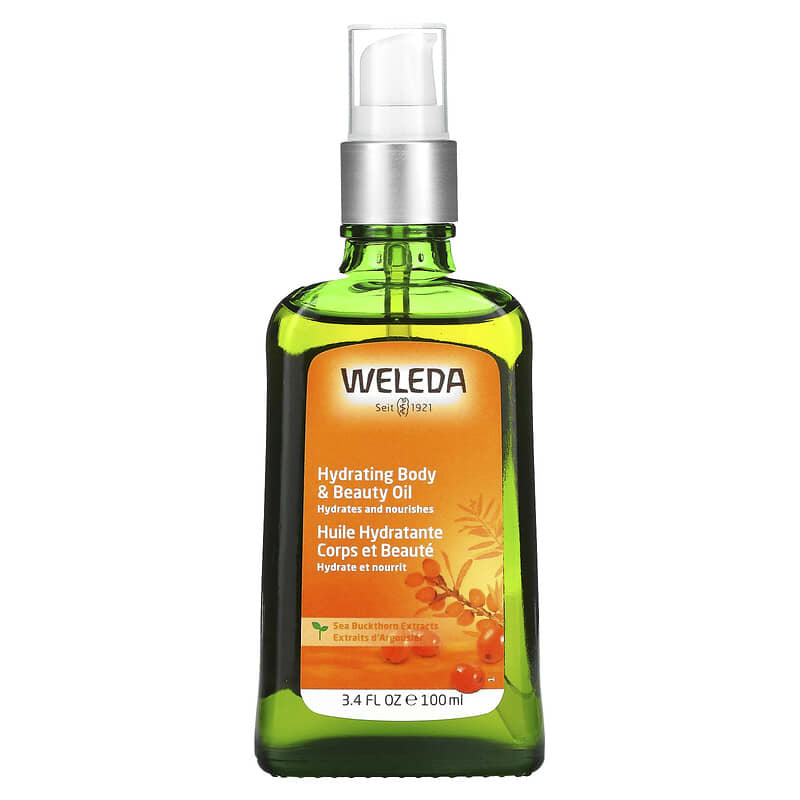 Hydrating Body & Beauty Oil by Weleda - Non-toxic Body Oils, Butters + lotions product rated GO by Million Marker, free from BPA, phthalates, and parabens