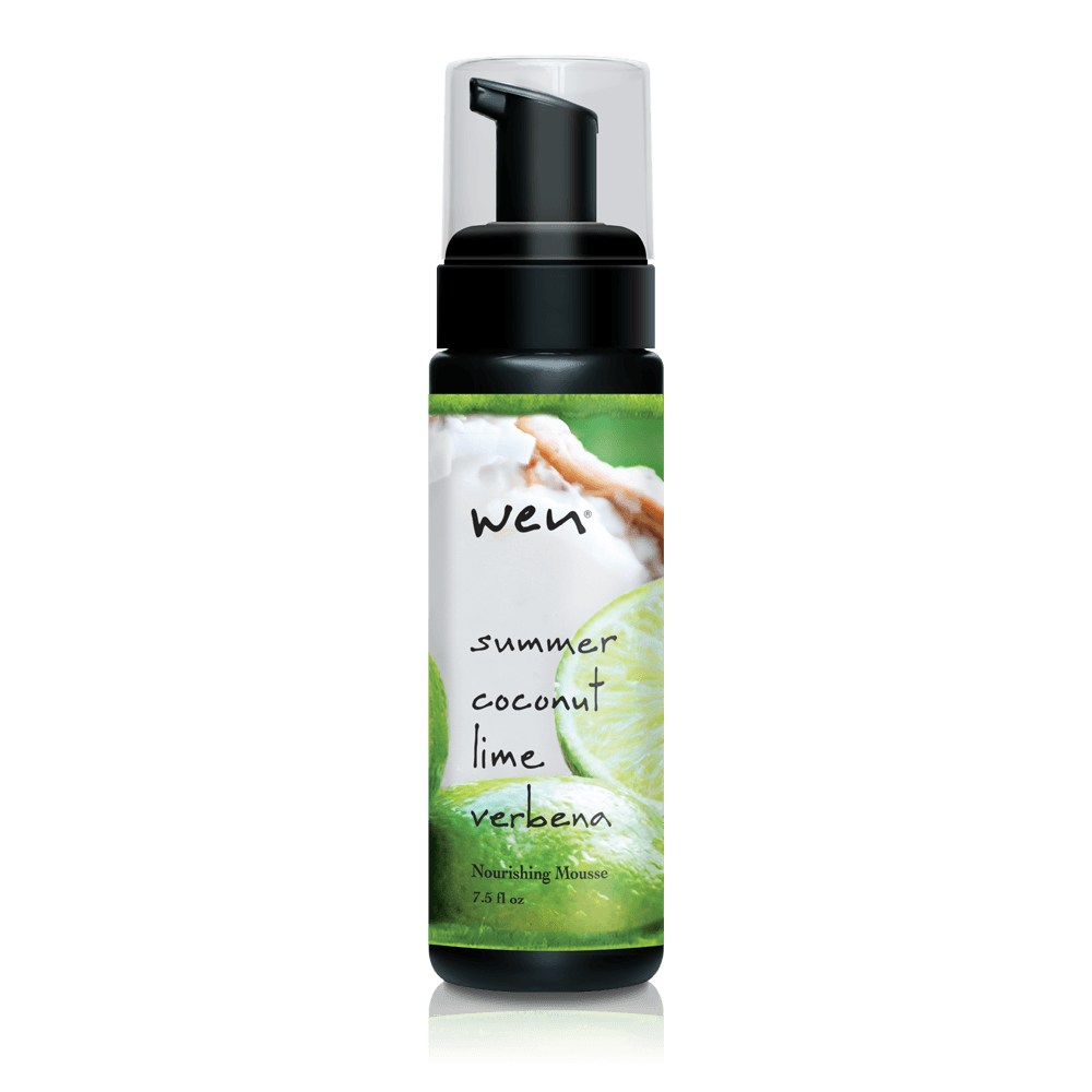 Nourishing Mousse - Summer Coconut Lime Verbena by wen - Non-toxic, STOP rated product free from harmful chemicals