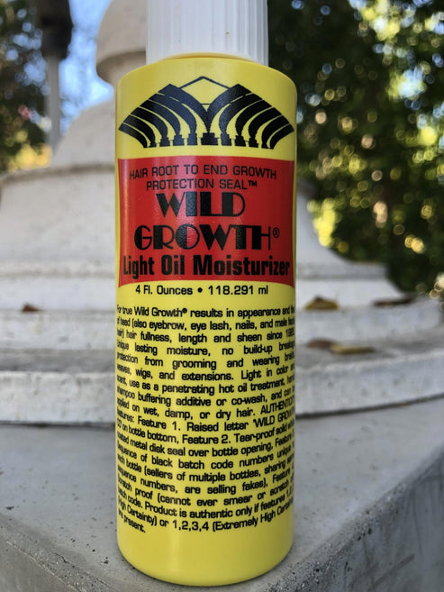 Light Oil Moisturizer by WILD GROWTH - Non-toxic Hair Styling + Treatment product rated SLOW by Million Marker, free from BPA, phthalates, and parabens