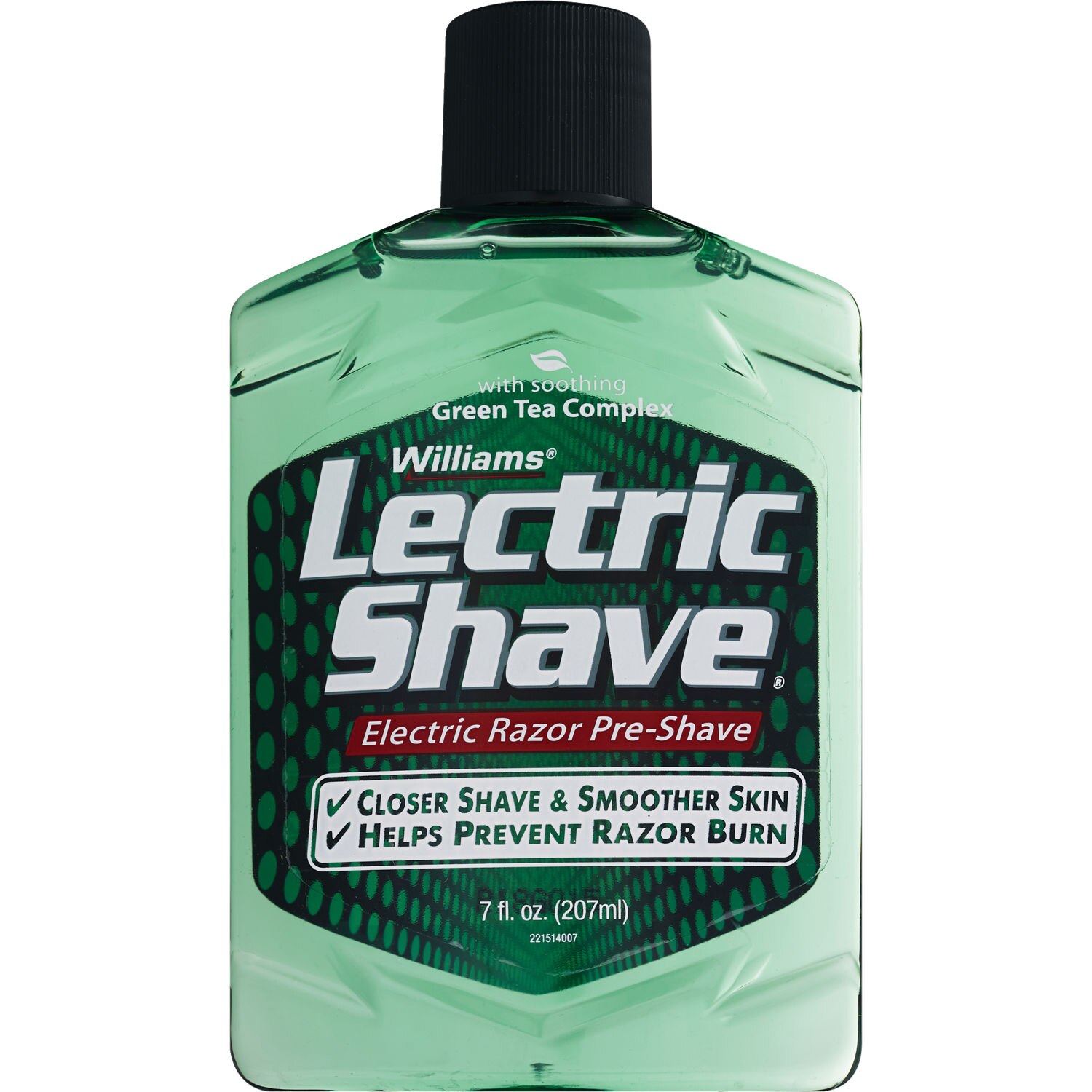 Lectric Shave Electric Razor Pre-Shave Lotion by Williams - Non-toxic Shaving product rated STOP by Million Marker, free from BPA, phthalates, and parabens