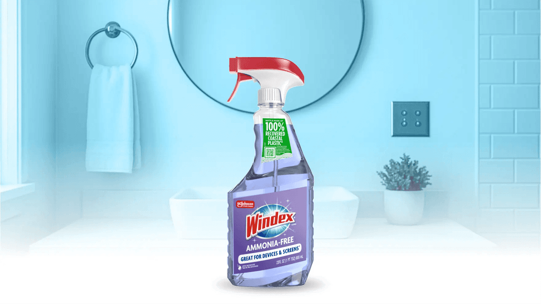 Ammonia-Free Glass Cleaner by Windex - Non-toxic, STOP rated product free from harmful chemicals