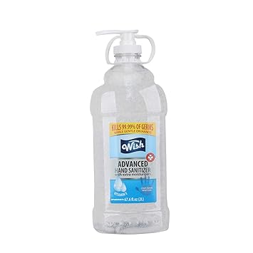 Advanced Hand Sanitizer by Wish - Non-toxic Soaps + Body Washes product rated STOP by Million Marker, free from BPA, phthalates, and parabens