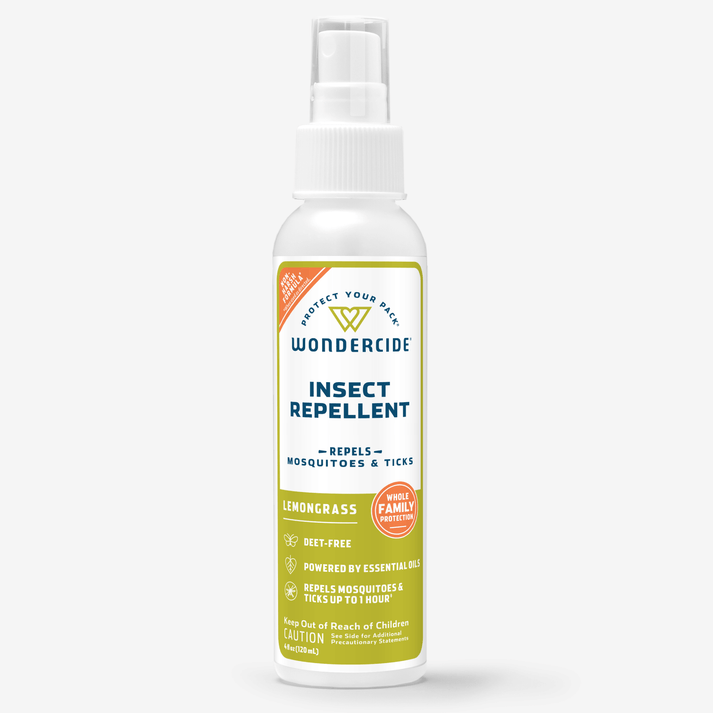 Lemongrass Insect Repellent for Family by WONDERCIDE - Non-toxic, SLOW rated product free from harmful chemicals