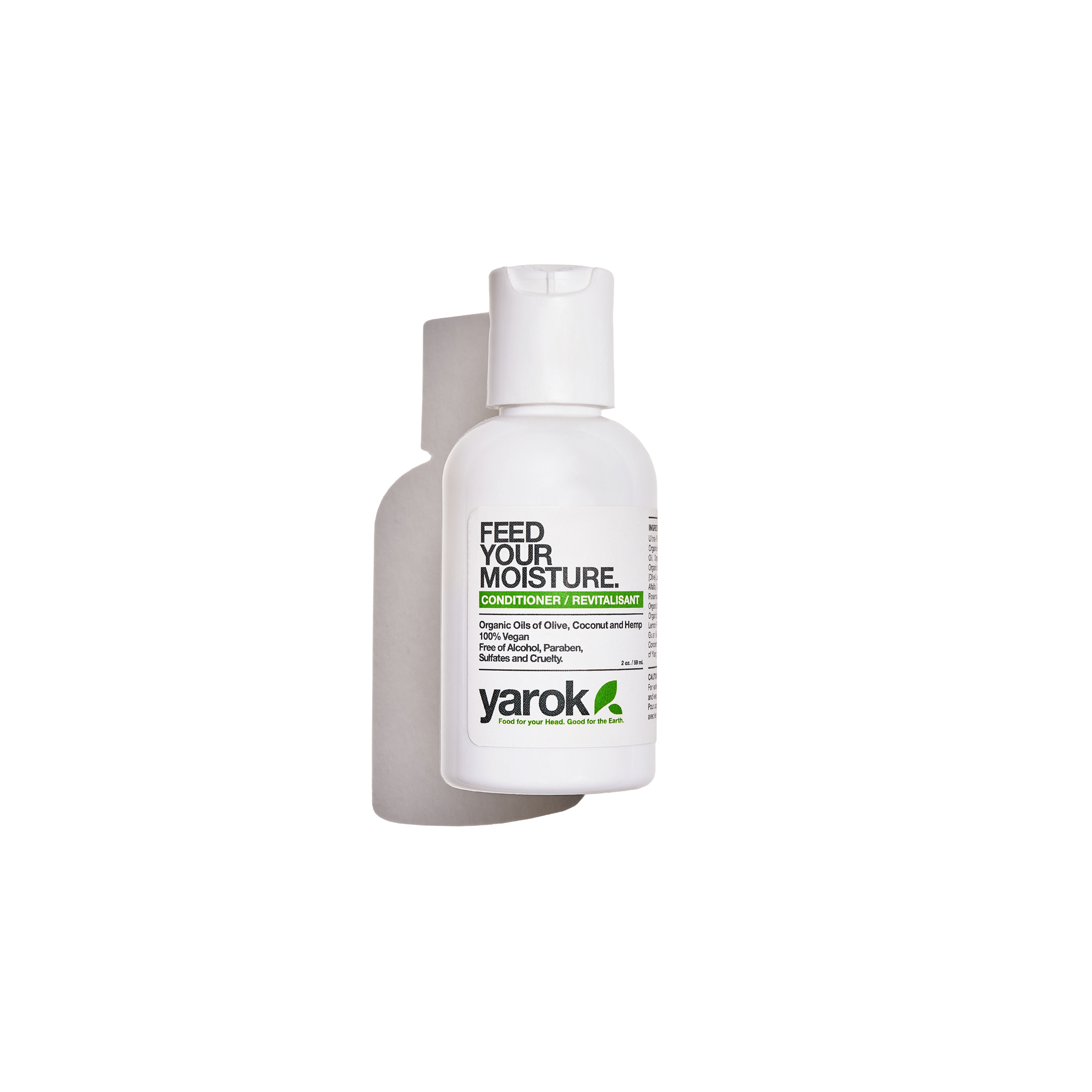 Feed Your Moisture Conditioner by yarok PLANT-BASED BEAUTY - Non-toxic, SLOW rated product free from harmful chemicals