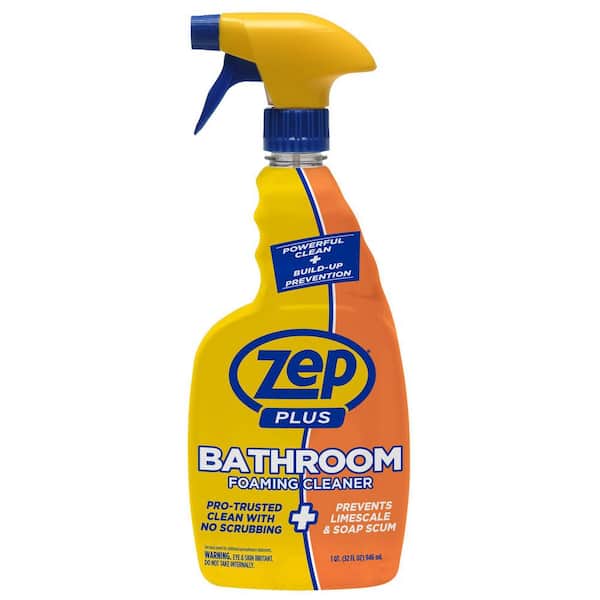 Plus Bathroom Foaming Cleaner by Zep - Non-toxic, STOP rated product free from harmful chemicals