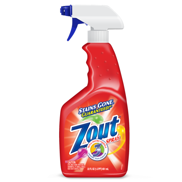 Laundry Stain Remover by Zout - Non-toxic Laundry product rated STOP by Million Marker, free from BPA, phthalates, and parabens