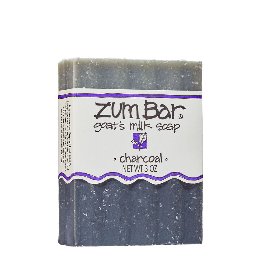 Goat's Milk Bar Soap - Charcoal by zum - Non-toxic, SLOW rated product free from harmful chemicals