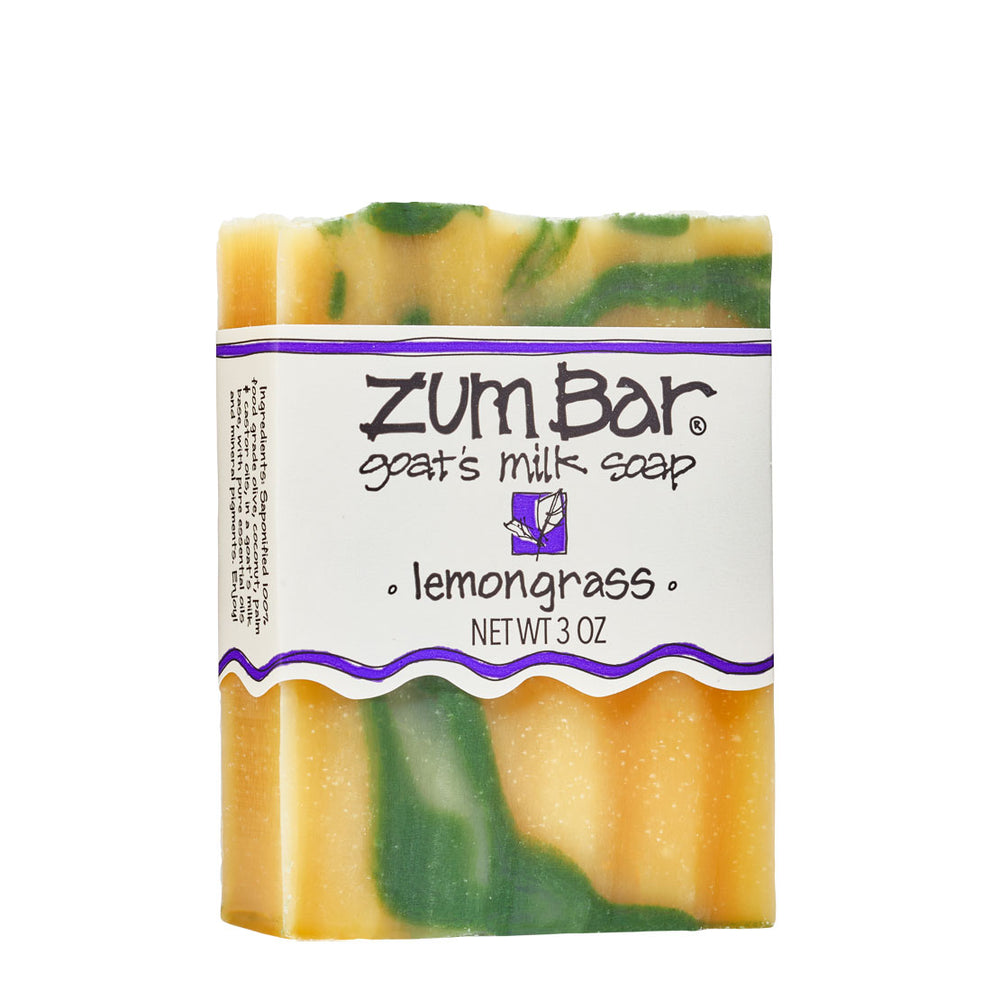 Goat's Milk Bar Soap - Lemongrass by zum - Non-toxic, SLOW rated product free from harmful chemicals