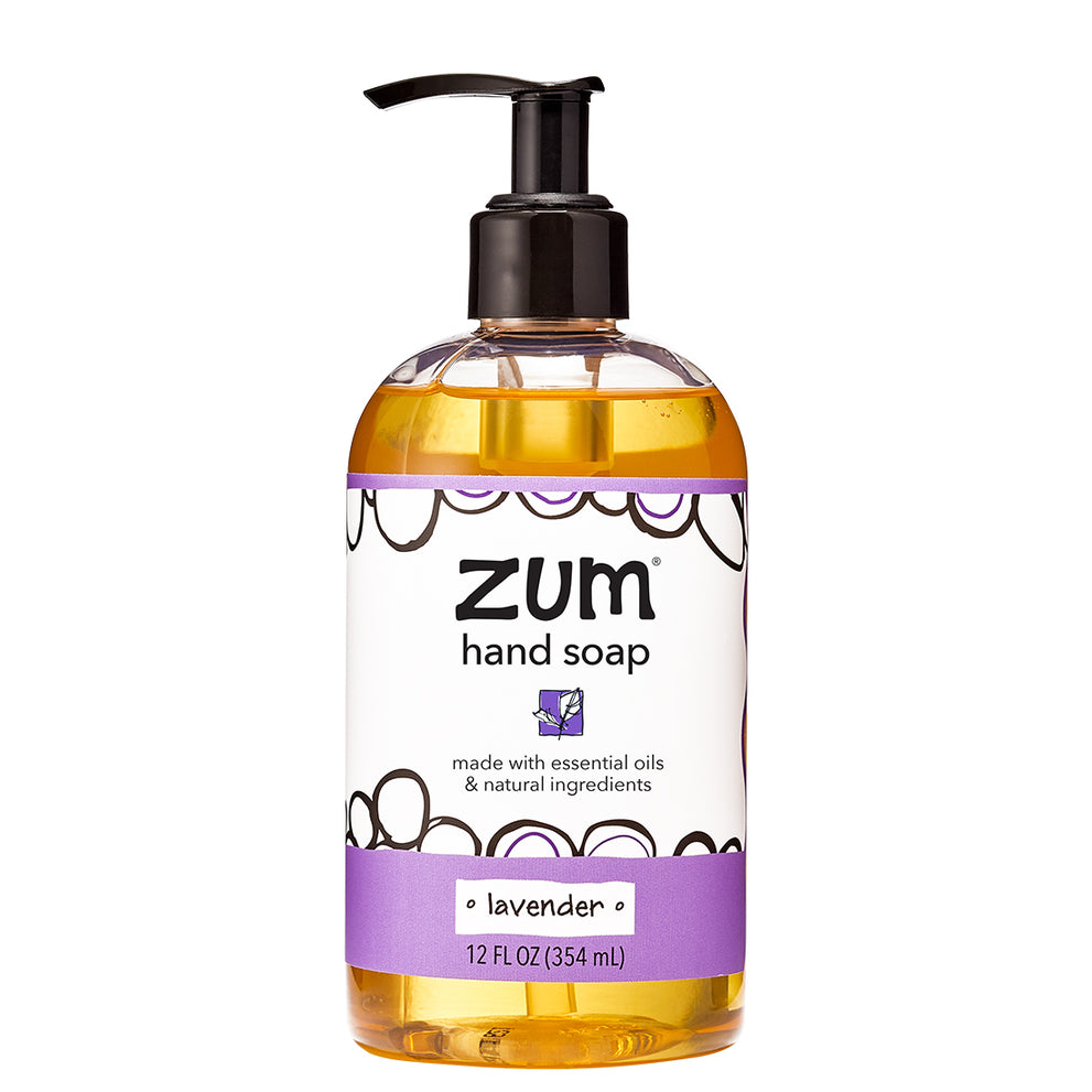 Hand Soap - Lavender by zum - Non-toxic, SLOW rated product free from harmful chemicals