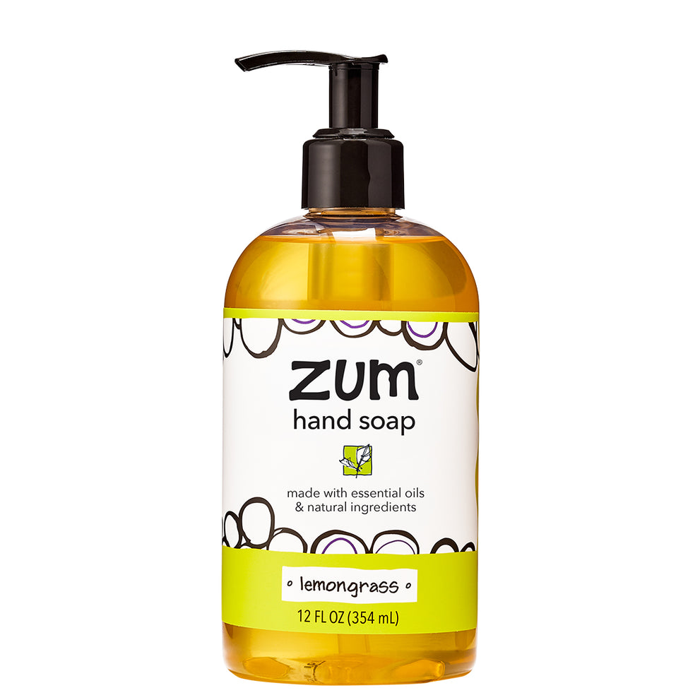Hand Soap - Lemongrass by zum - Non-toxic, SLOW rated product free from harmful chemicals